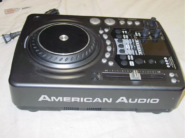 AMERICAN AUDIO CDI500  DJ CD SCRATCH TURNTABLE  