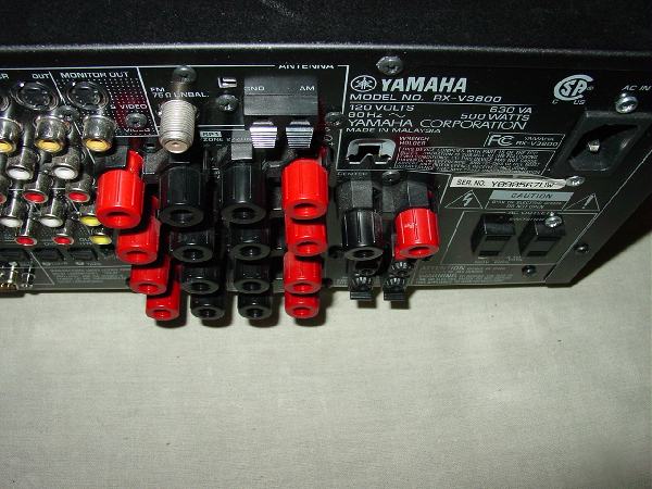 YAMAHA RX V3800 HDMI A/V RECEIVER TRUE HD  READ  